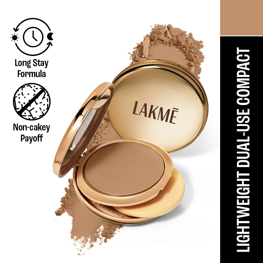 Lakmē  9to5 Unreal Dual Cover Pressed Powder