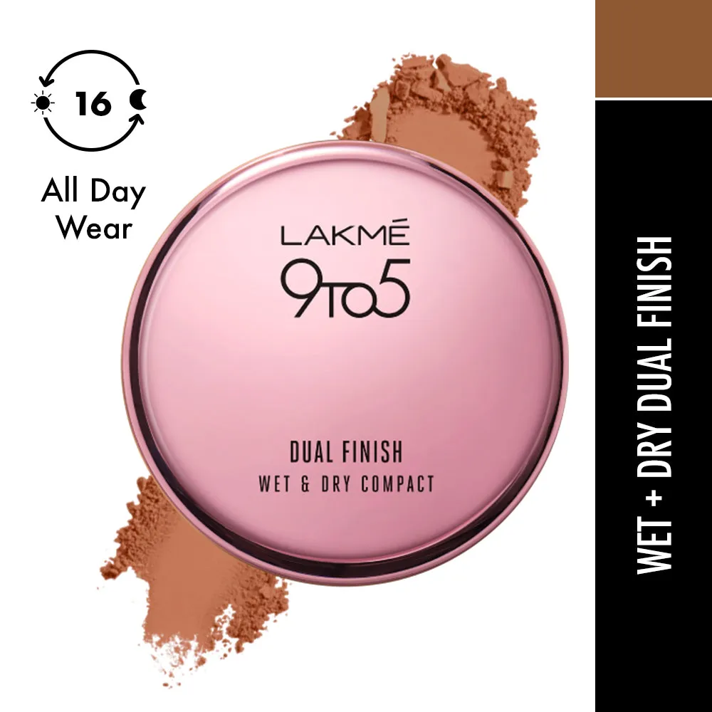 Lakmē  9to5 Unreal Dual Cover Pressed Powder
