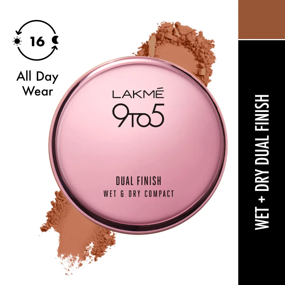 Lakmē  9to5 Unreal Dual Cover Pressed Powder