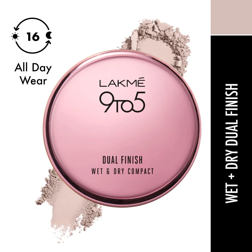 Lakmē  9to5 Unreal Dual Cover Pressed Powder