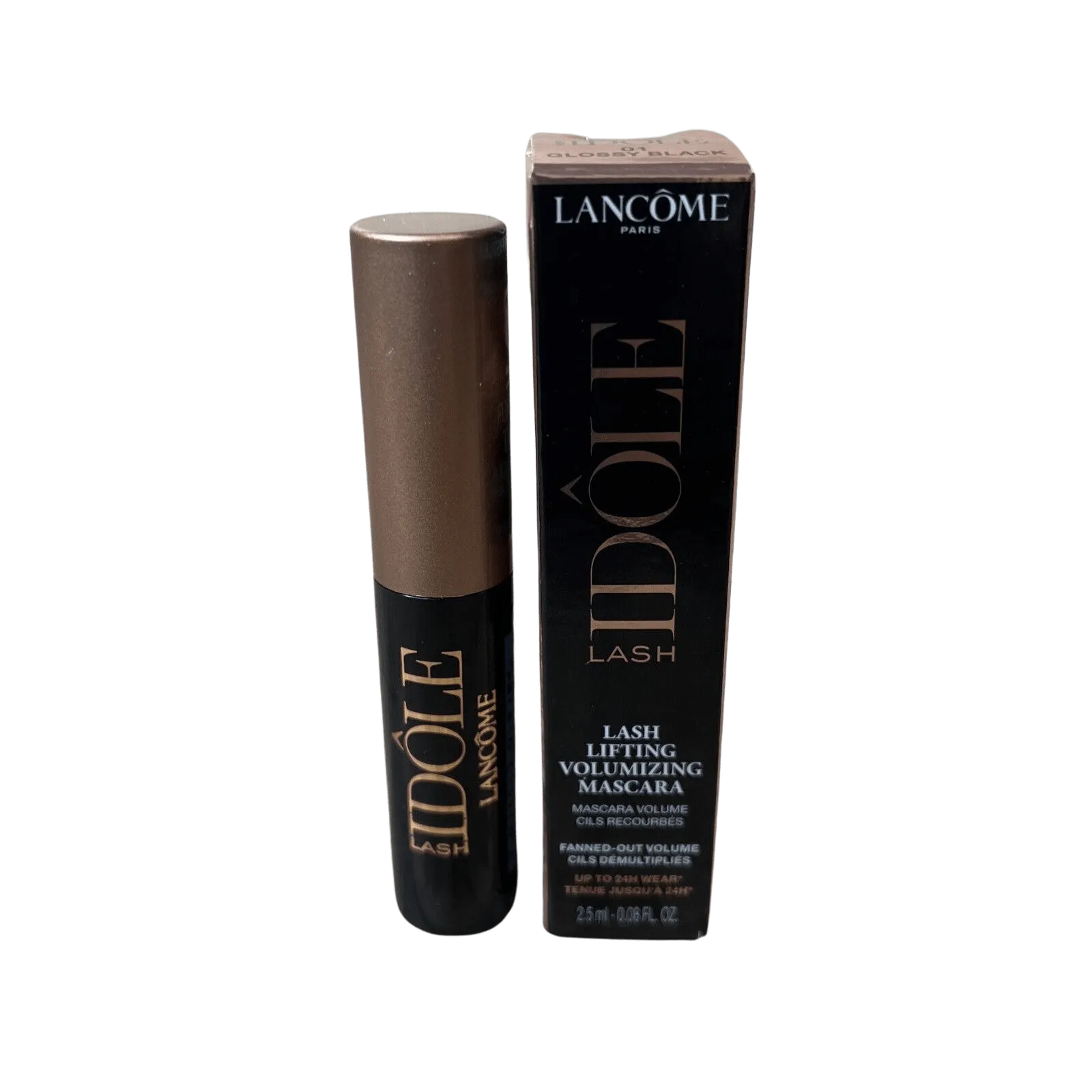 Lancome Lash Idole Lash Lifting Volumizing Mascara In Glossy Black 2.5ml Travel Size