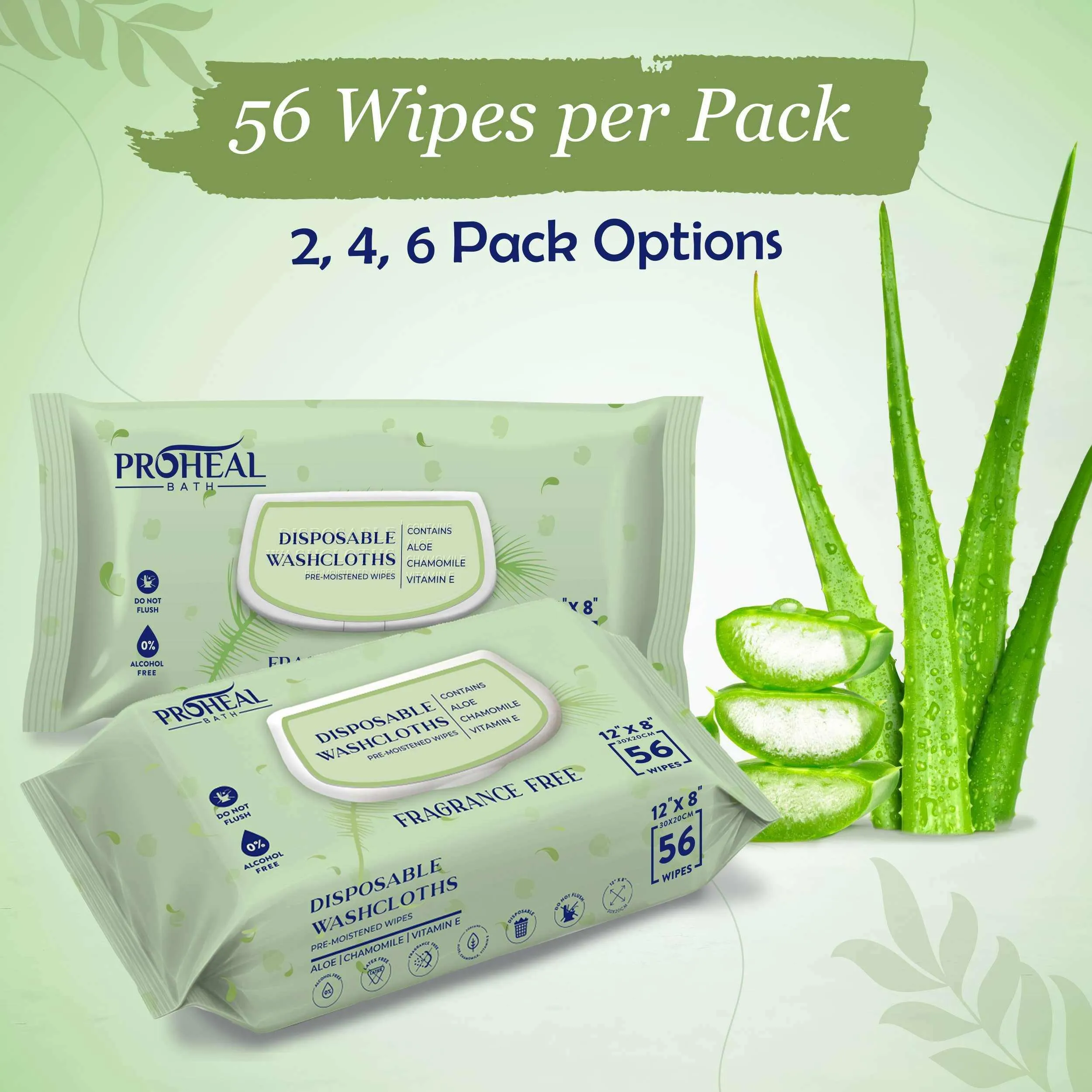 Large Full Body Wet Wipes for Adults