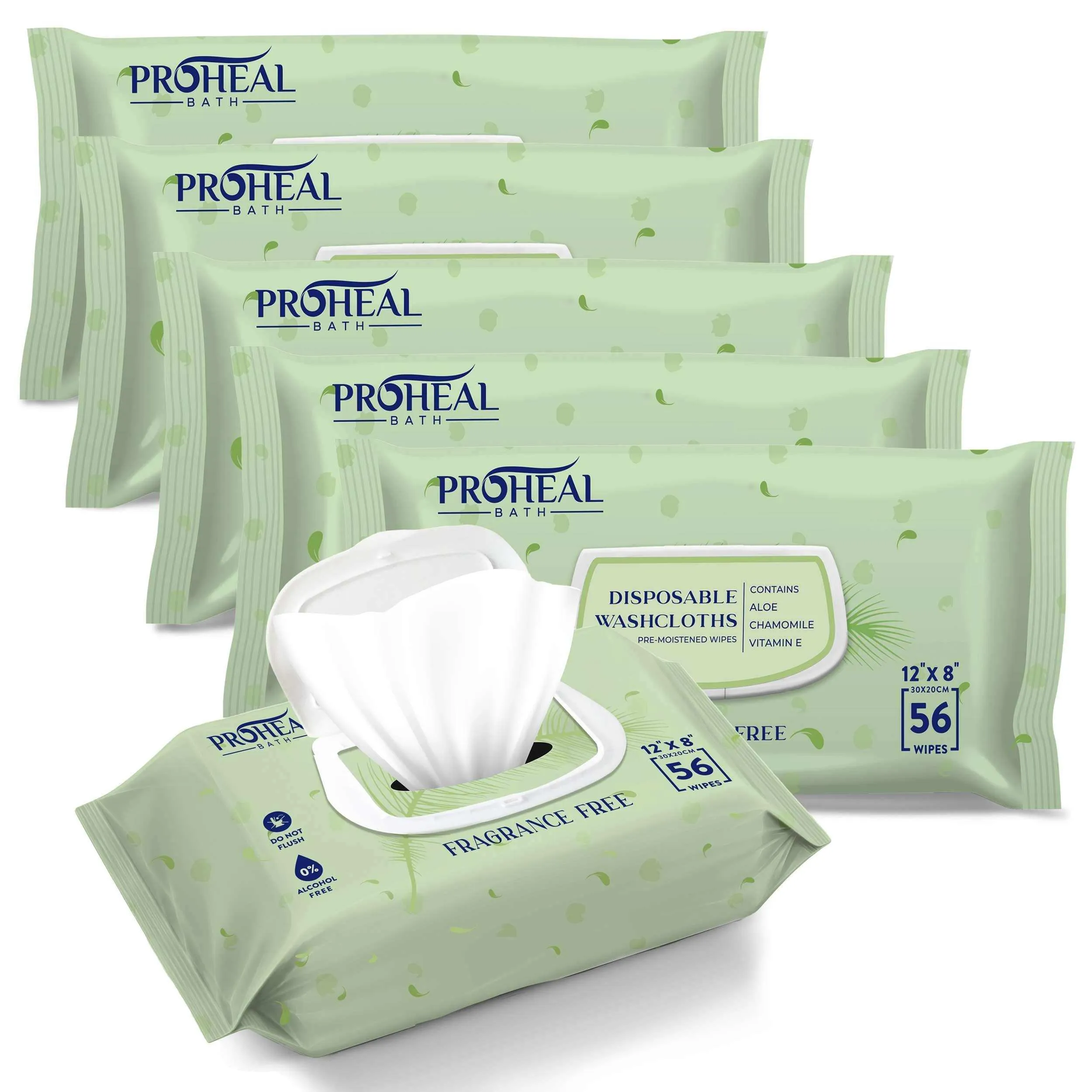 Large Full Body Wet Wipes for Adults