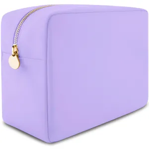 Large Makeup Bag Purple - Travel Toiletry Bag For Women