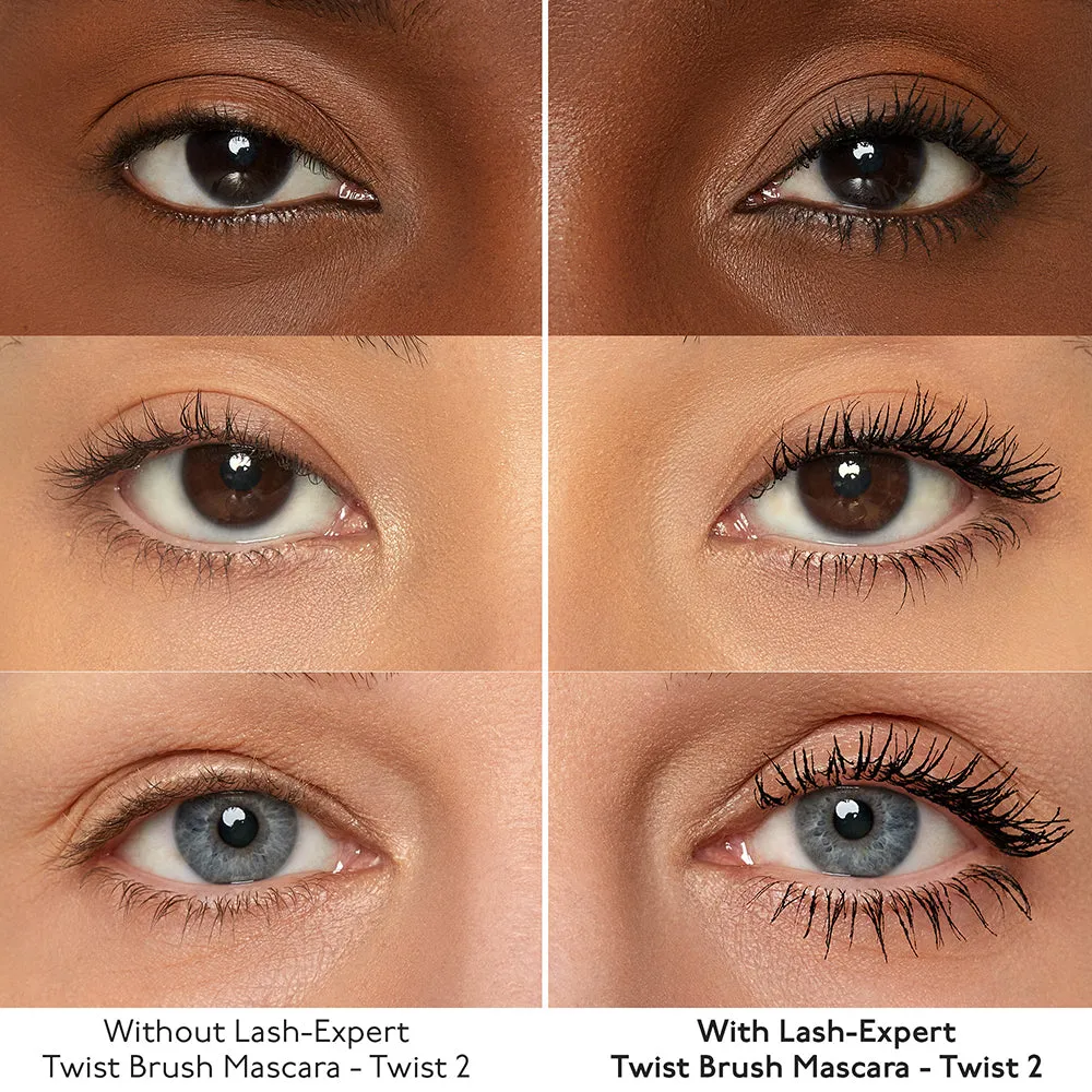 Lash Expert Twist Brush Volume & Length Mascara, Master Black