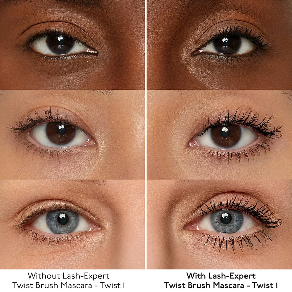 Lash Expert Twist Brush Volume & Length Mascara, Master Black