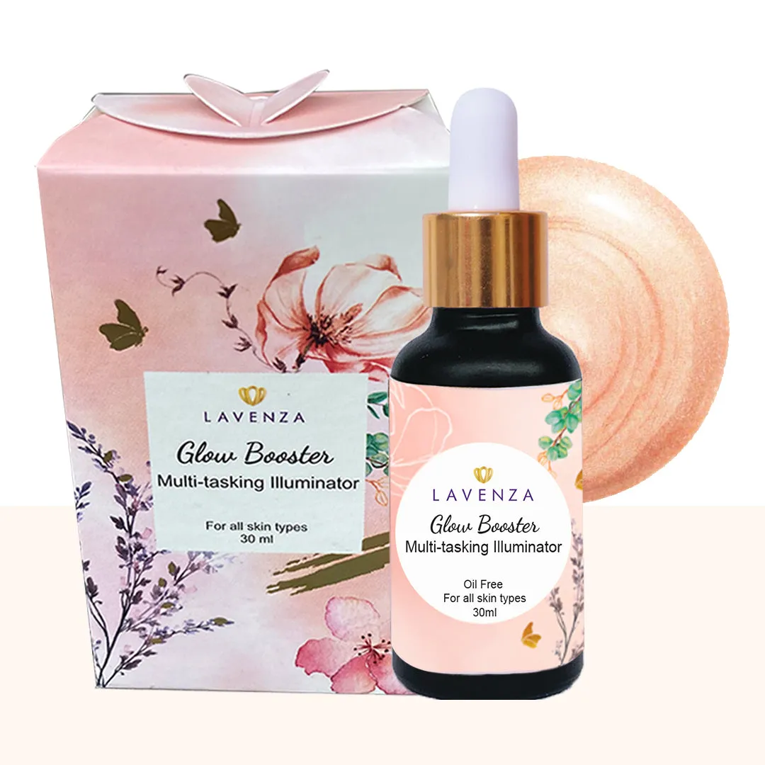 Lavenza Glow booster - Multitasking Illuminator   Primer   Highlighter, 30ml