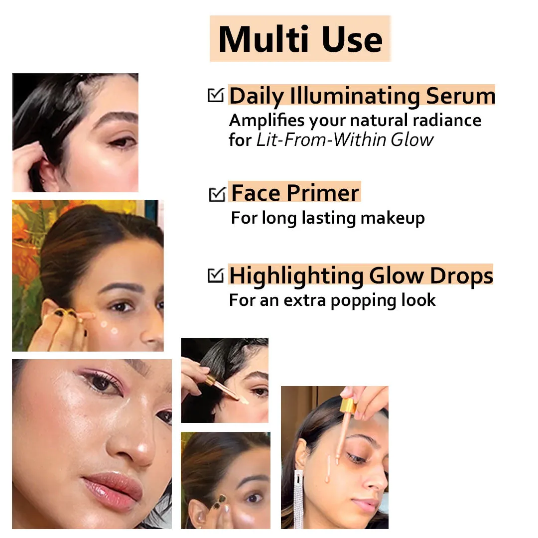 Lavenza Glow booster - Multitasking Illuminator   Primer   Highlighter, 30ml