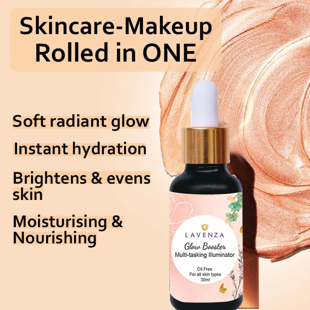 Lavenza Glow booster - Multitasking Illuminator   Primer   Highlighter, 30ml