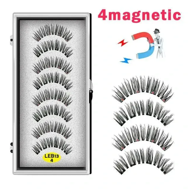 LEKOFO's 8PCS Magnetic Mink Eyelash Set