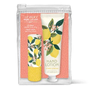 Lemon Tree Lip Balm & Hand Lotion Set