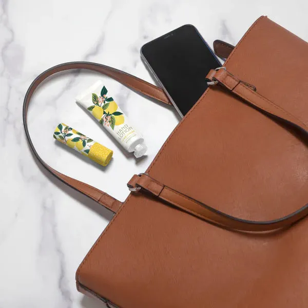 Lemon Tree Lip Balm & Hand Lotion Set