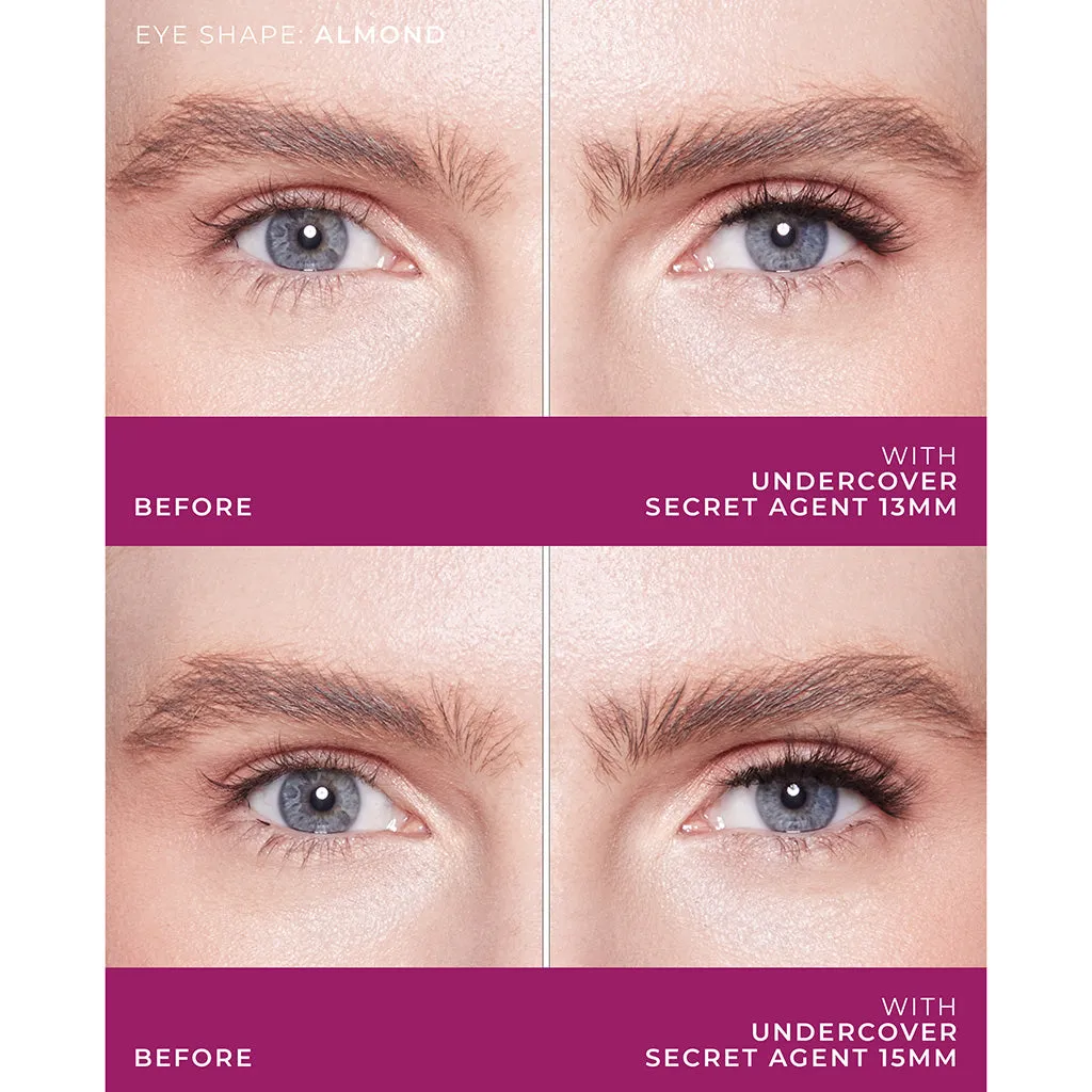 Lilly Lashes 3D Undercover Lash Extension Clusters - Secret Agent Medium