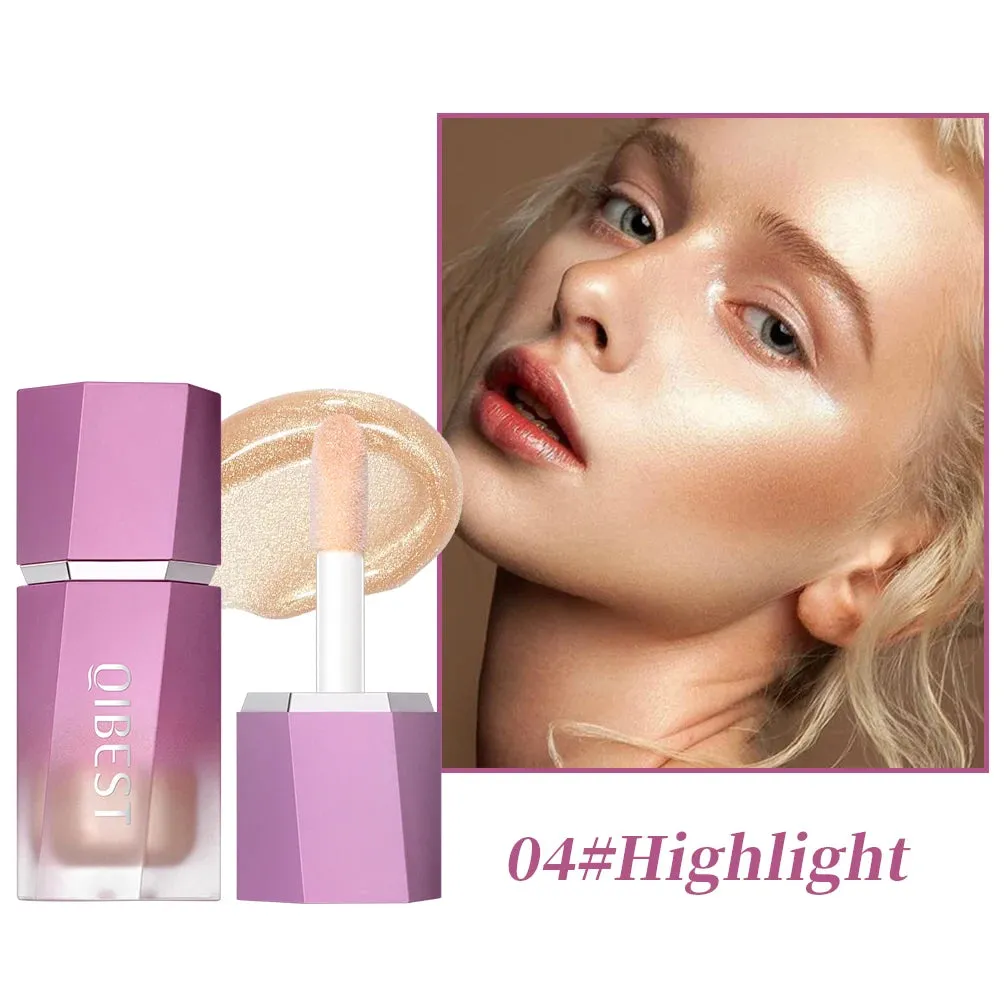 Liquid Blush Stick with Cushion: Natural Liquid Contouring for Face, Blusher Pigment, Long-lasting Cheek Tint, Cream Blush Makeup