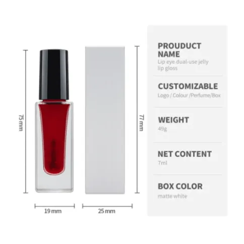 Liquid Jelly lip   Cheek   Eye Tint Shade #1 - MQO 25 pcs