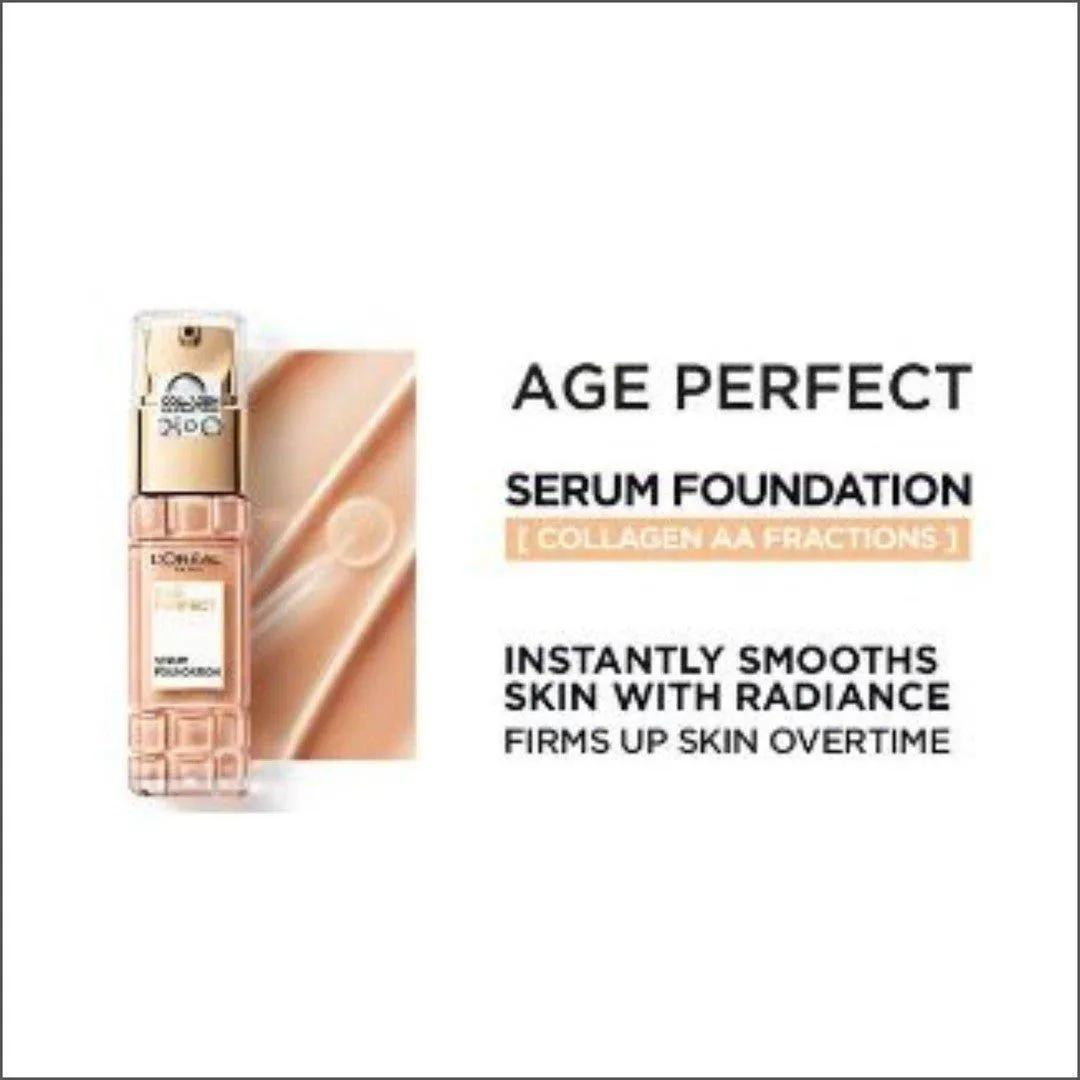 L'Oréal Paris Age Perfect Serum Foundation 160 Rose Beige