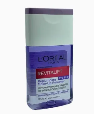 Loreal Paris Revitalift Replumping Eye And Lip Make Up Remover