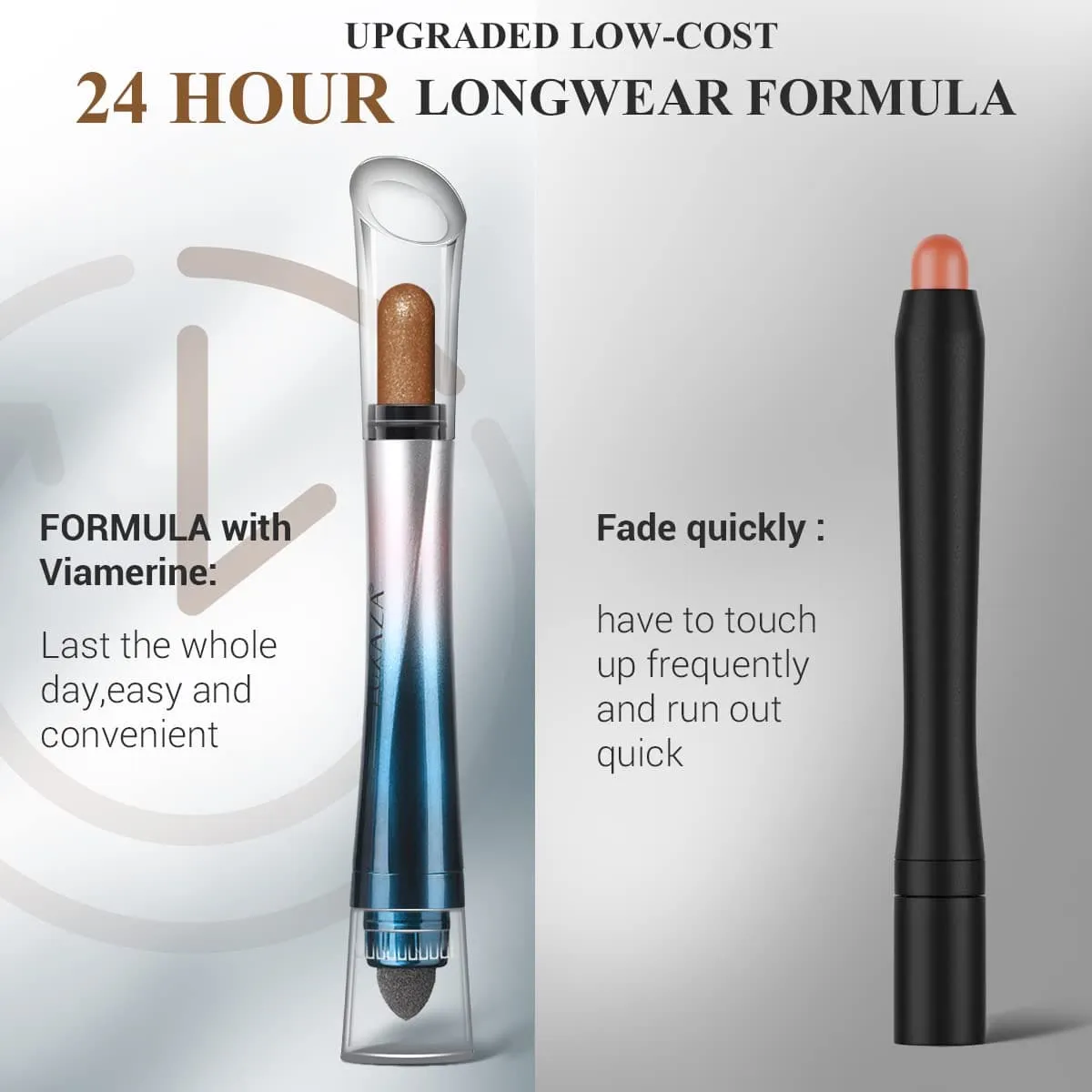 LUXAZA Goddess Sceptre Eyeshadow Stick (3pcs) - Champagne Brown