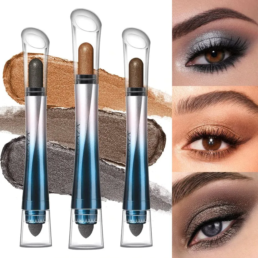 LUXAZA Goddess Sceptre Eyeshadow Stick (3pcs)  - Smoky Brown