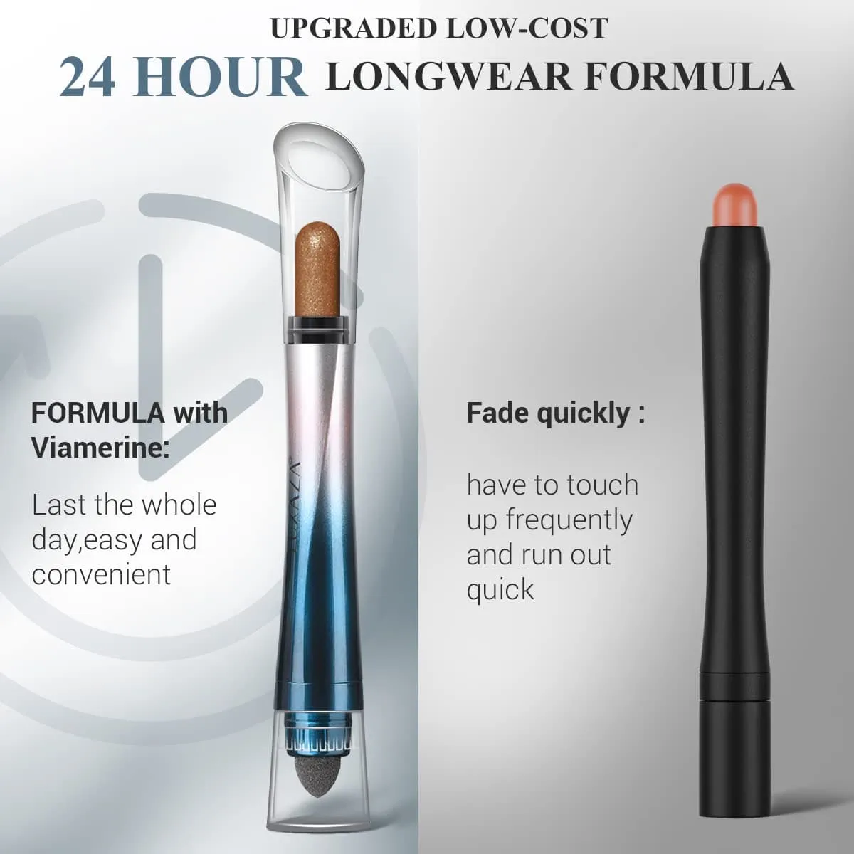 LUXAZA Goddess Sceptre Eyeshadow Stick (3pcs)  - Smoky Brown