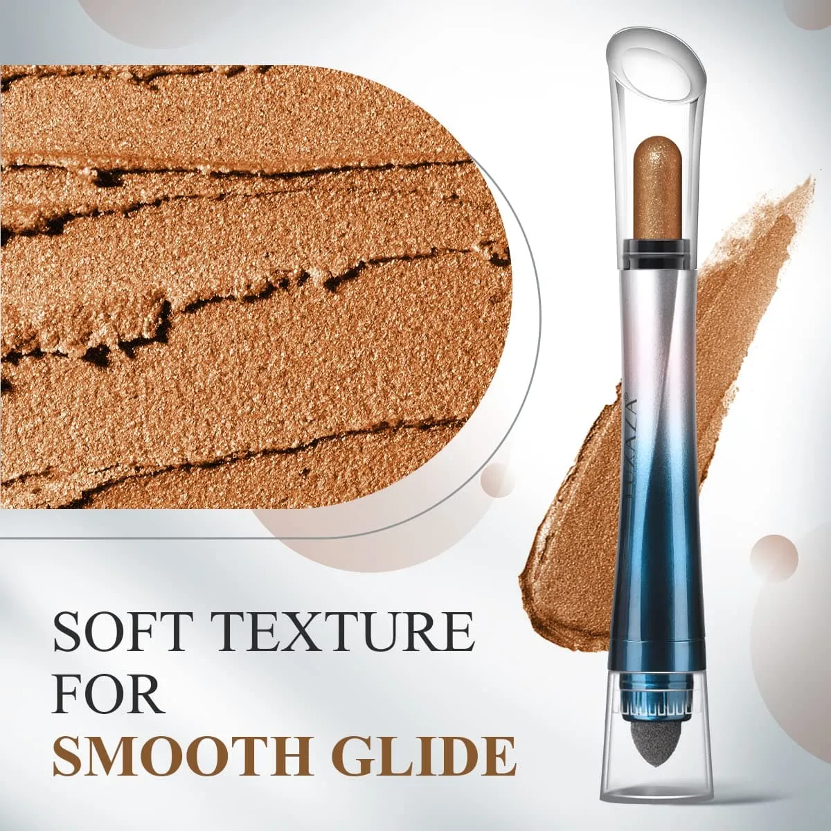 LUXAZA Goddess Sceptre Eyeshadow Stick (3pcs)  - Smoky Brown