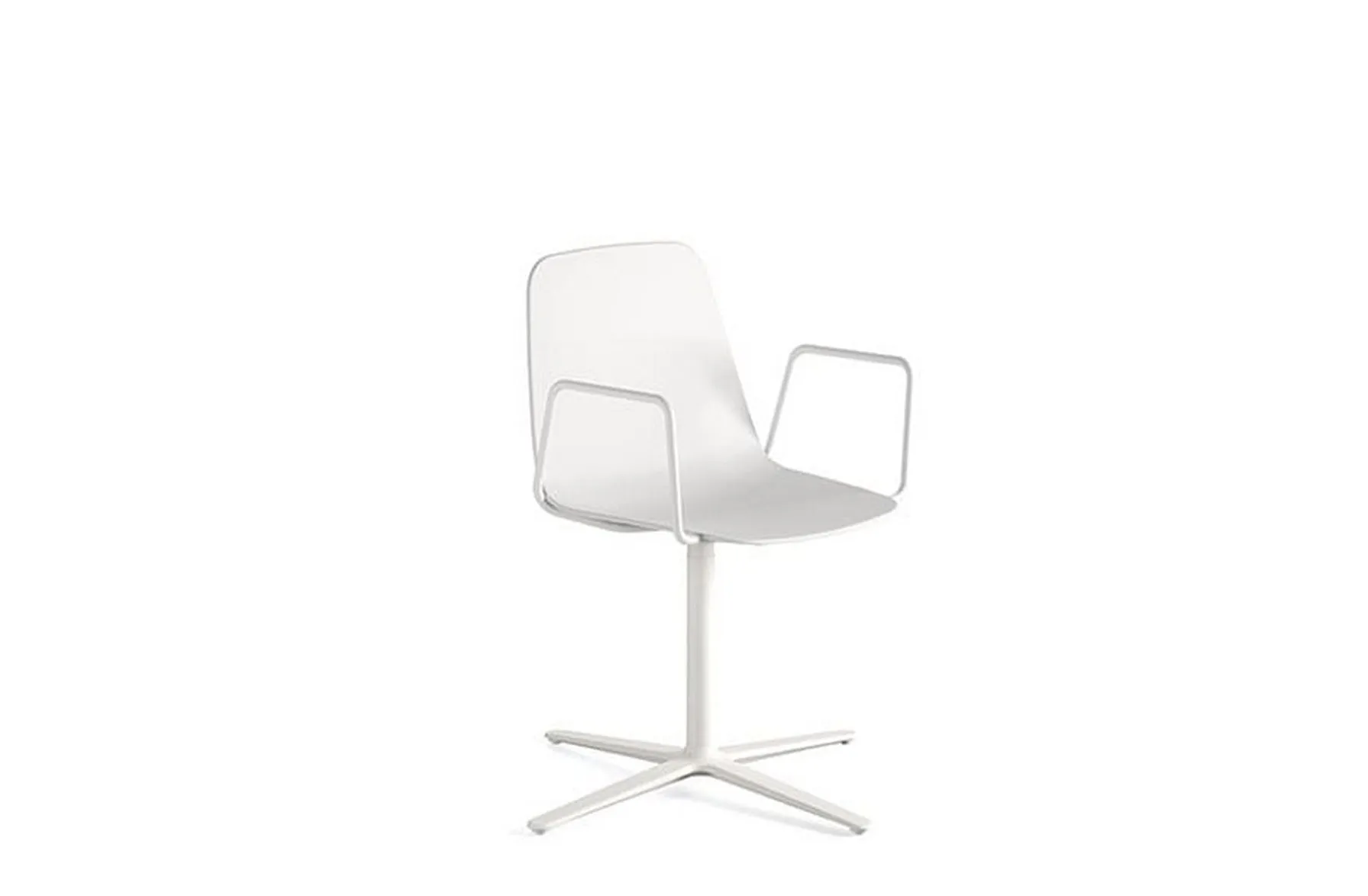 Maarten Plastic Chair - Flat Swivel
