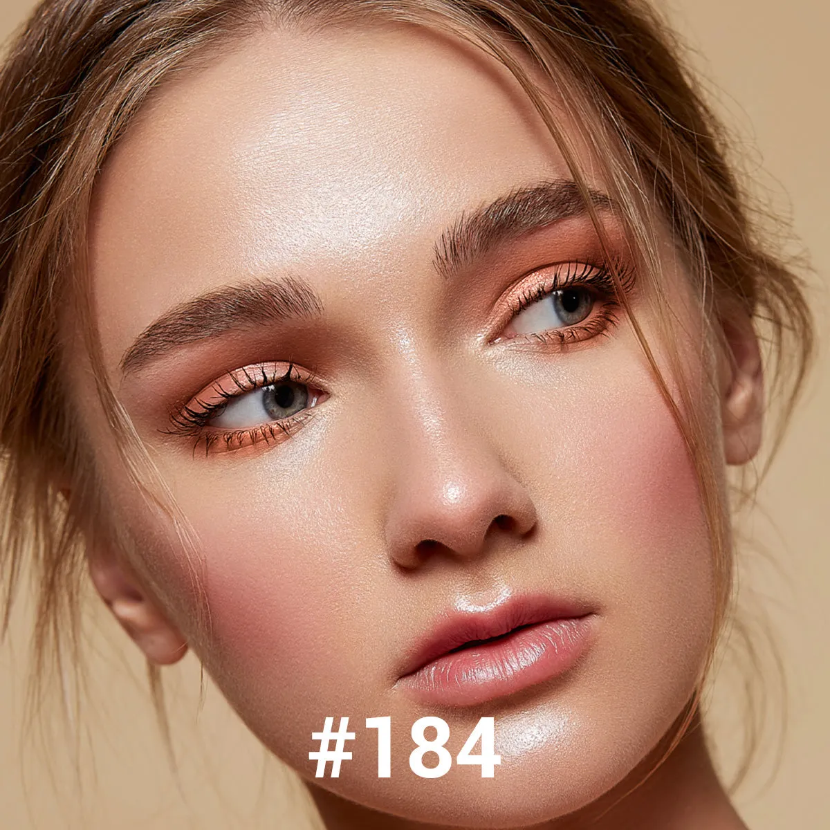 Magic Color Eyeshadow Stick-#184-Peach Amber