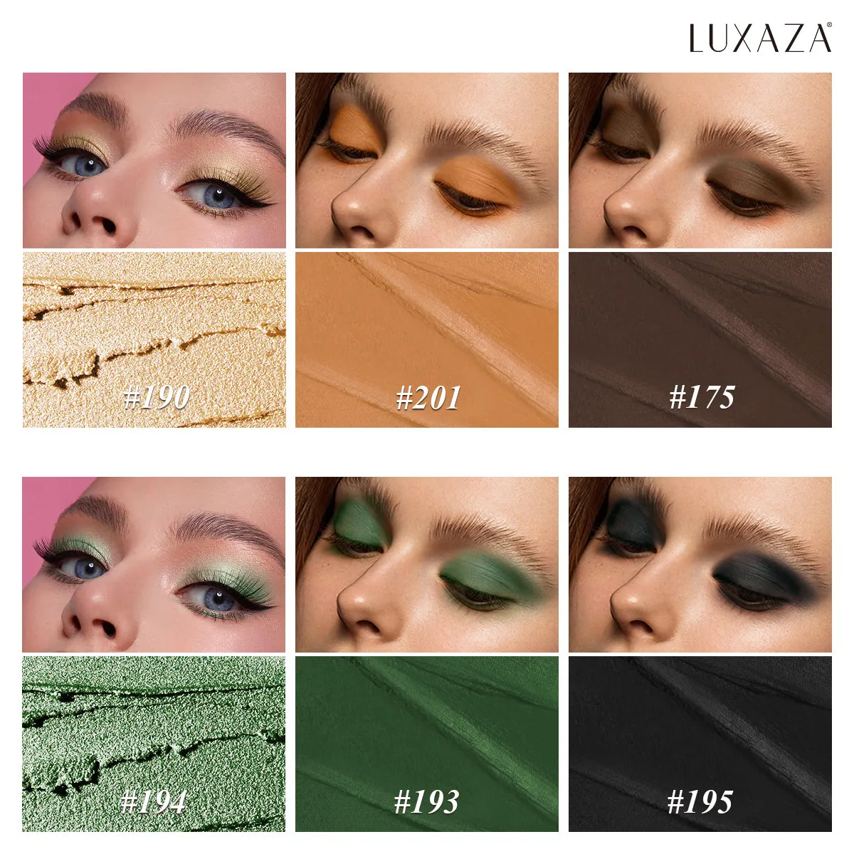 Magic Color Eyeshadow Stick (6pcs) - Golden Tree