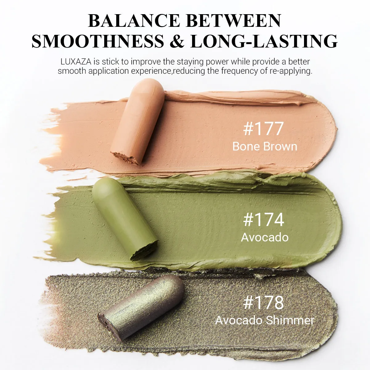 Magic Color Eyeshadow Stick Set (3pcs) - Forest Spirit