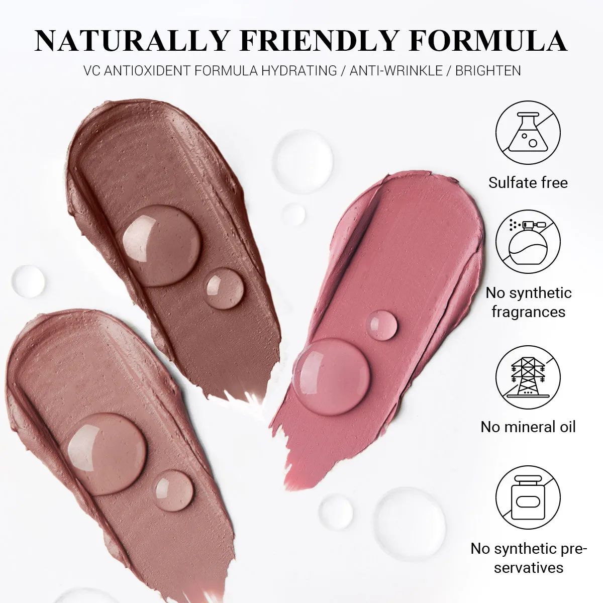 Magic Color Eyeshadow Stick Set (3pcs) - Pink Petals【US ONLY】