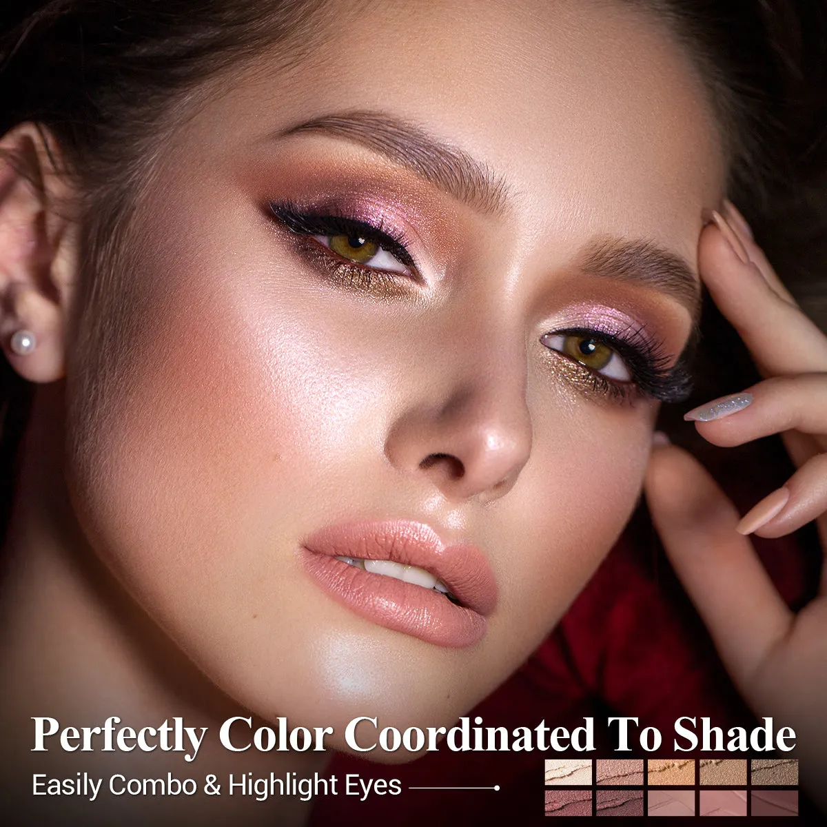 Magic Color Eyeshadow Stick（10pcs）-Woods【US ONLY】