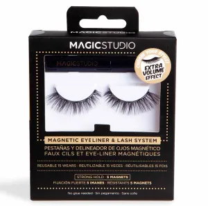 Magic Studio Magnetic Eyelashes Kit Extra Volume 1PC