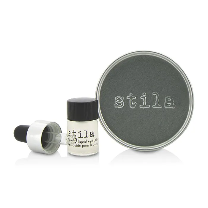 Magnificent Metals Foil Finish Eye Shadow With Mini Stay All Day Liquid Eye Primer - # Metallic Violet