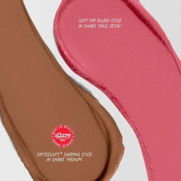 Makeup By Mario - Mini Sculpt & Pop On The Go - Medium/Pale Petal