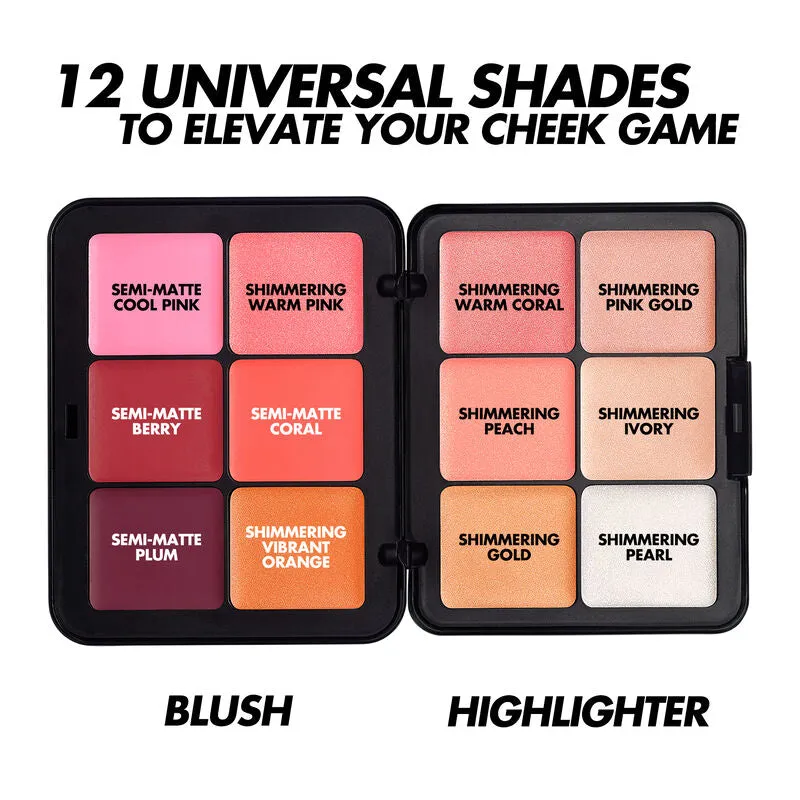 MAKEUP FOREVER HD Skin Blush and Glow Face Palette