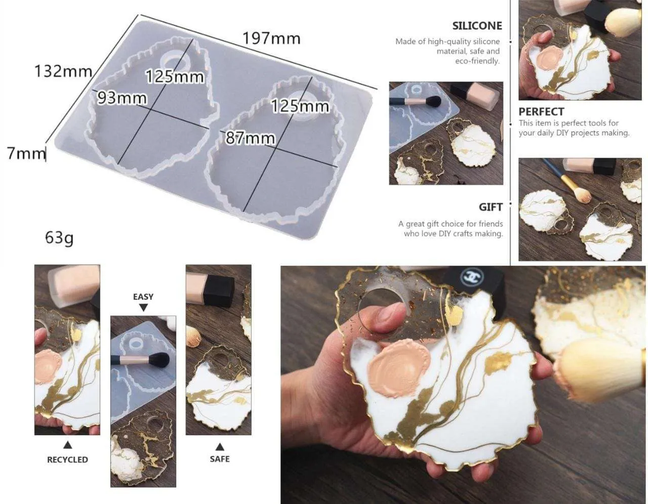 Makeup Mixing Palette Mould