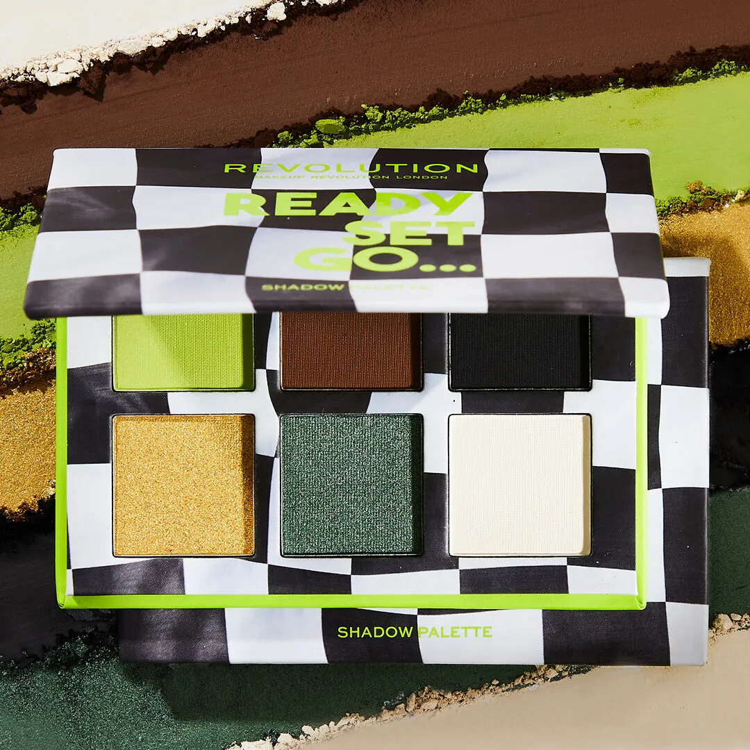 Makeup Revolution Power Eyeshadow Palette Ready Set Go