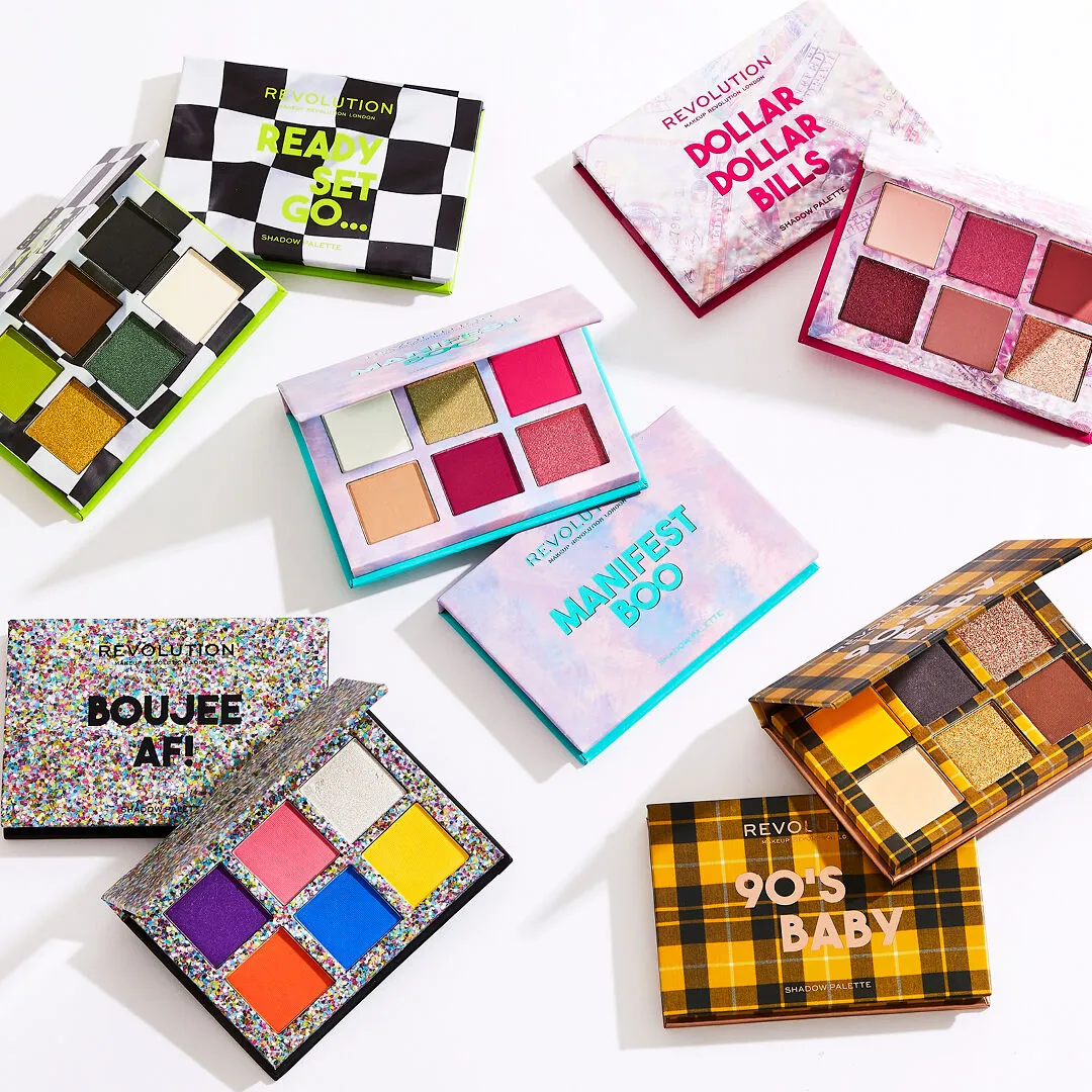 Makeup Revolution Power Eyeshadow Palette Ready Set Go