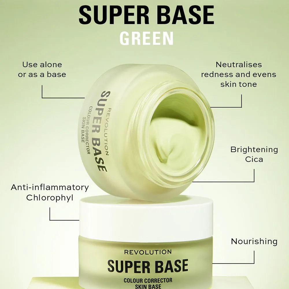 Makeup Revolution Superbase Colour Correcting Green Primer