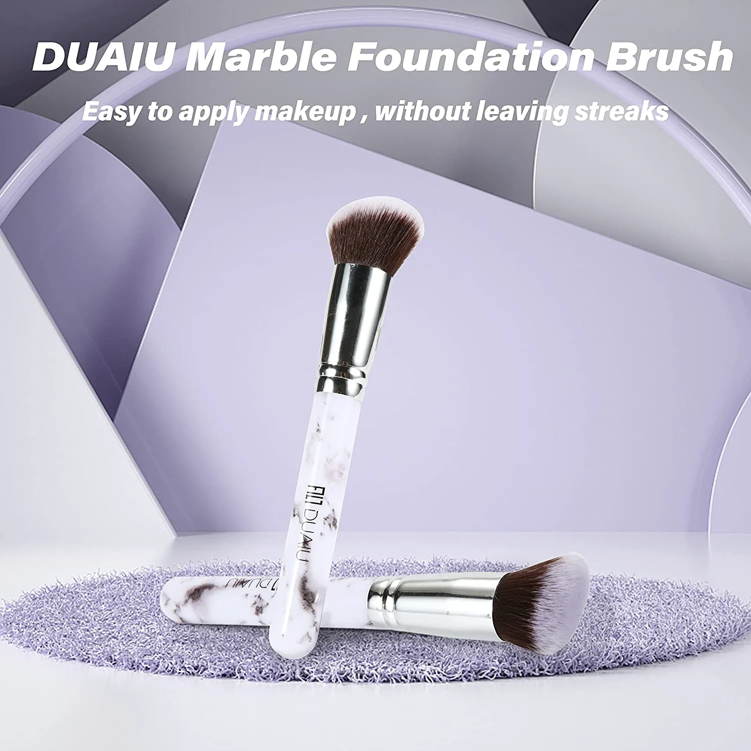 Marble-Foundation Makeup Brush