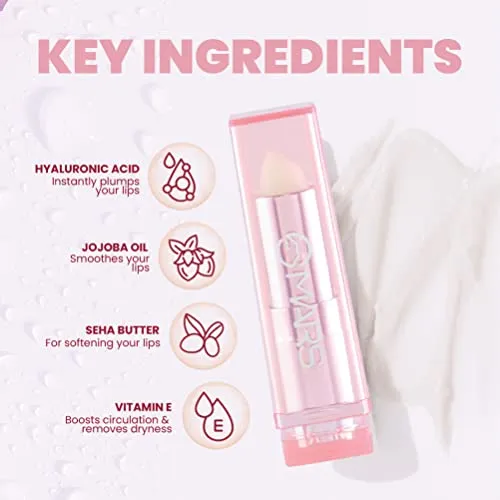 MARS Tinted Lip Balm for Men & Women | Non-Sticky, Moisturising & Nourishing | Enriched with Vitamin-E, Jojoba Oil, Shea Butter and Hyaluronic Acid | 3.2 g (Cherry)