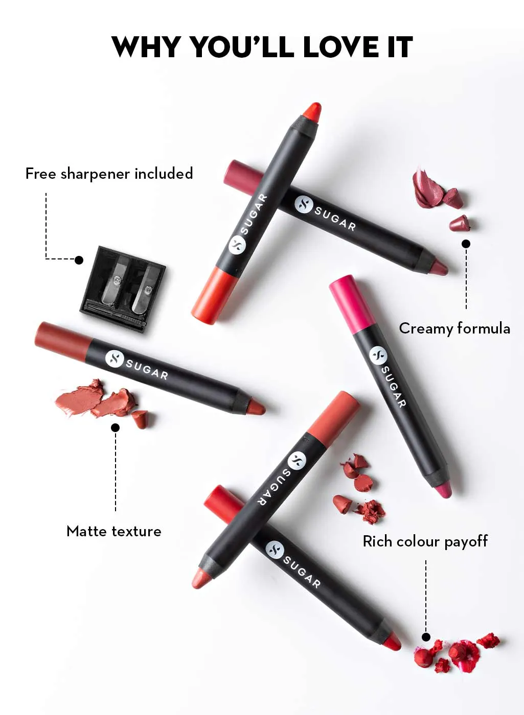 Matte As Hell Crayon Lipstick