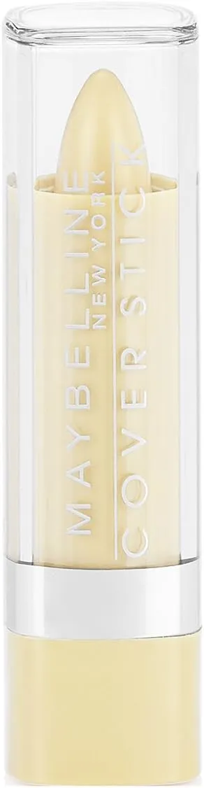 Maybelline New York Cover Stick Corrector Concealer, Yellow Corrects Dark Circles, 0.16 oz.