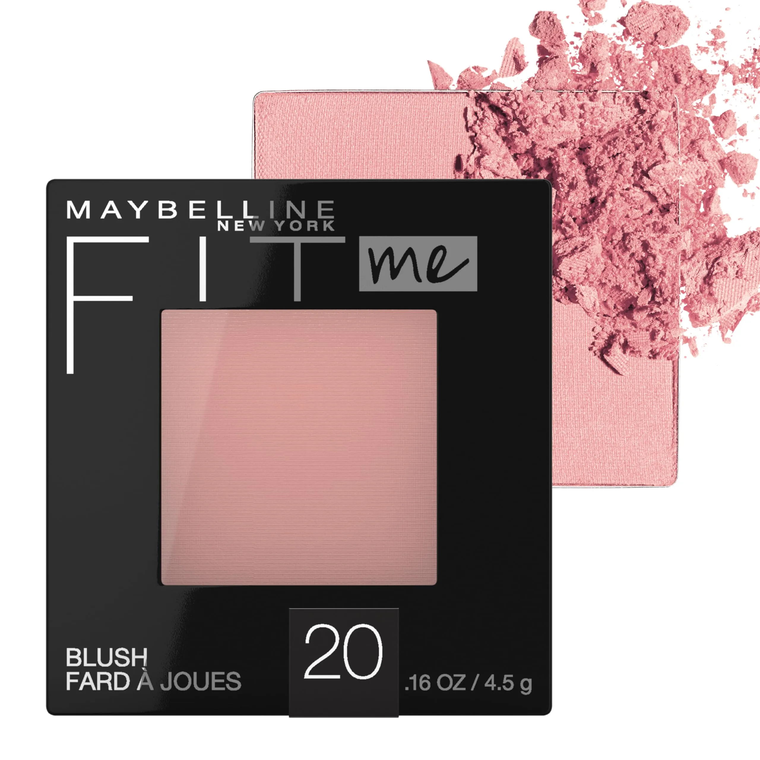 Maybelline New York Fit Me Blush, Mauve, 0.16 Ounce,041554503098-1a