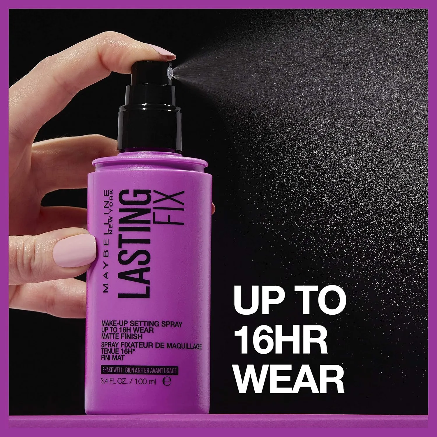 Maybelline New York Lasting Fix Makeup Setting Spray Upto 16H, Matte Finish
