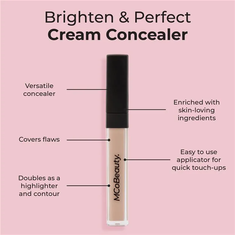 MCOBEAUTY Brighten & Perfect Cream Concealer - Light 2.5 (Natural)