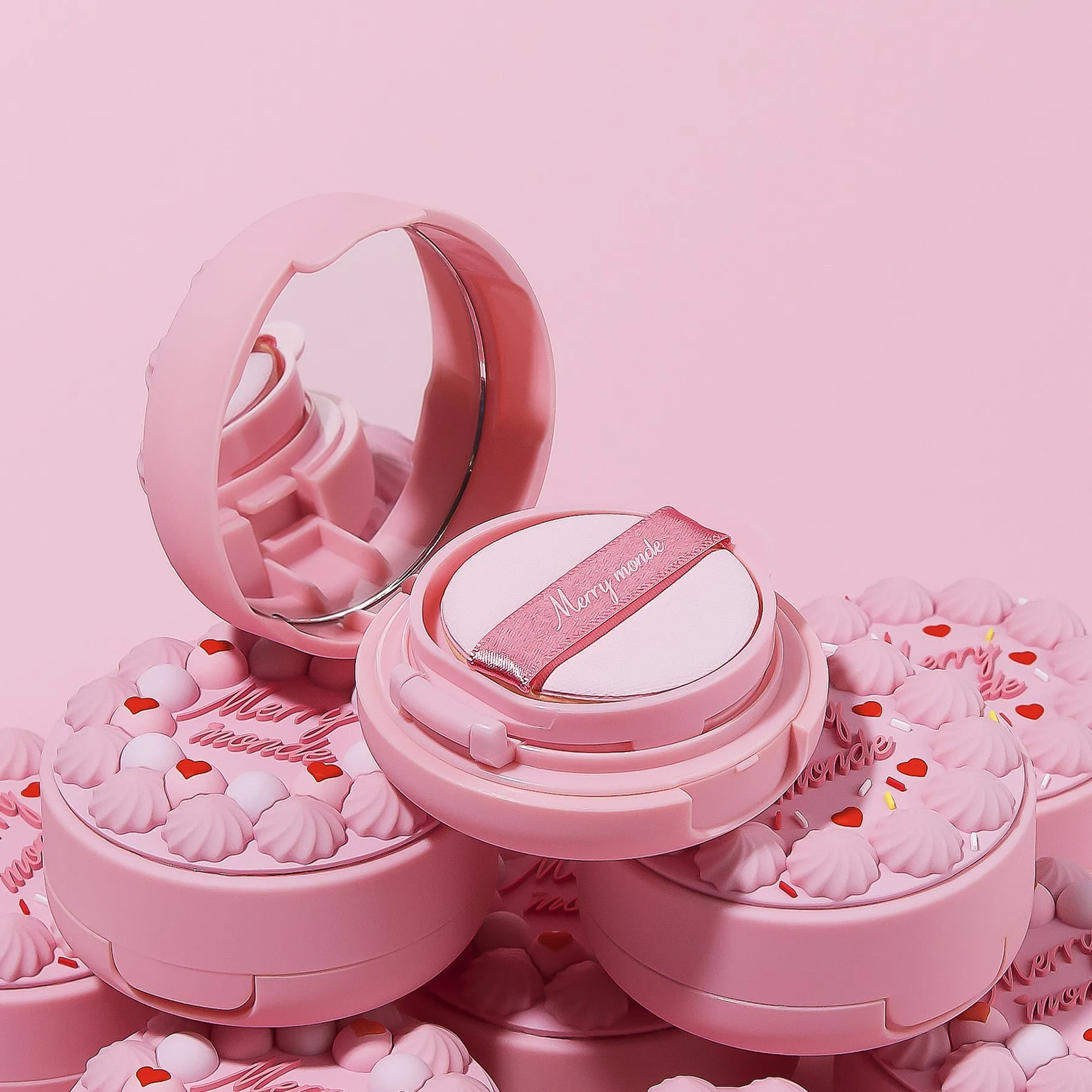 Merimond Happy Your Day Cushion Original   Refill   Interior Puff 2ea