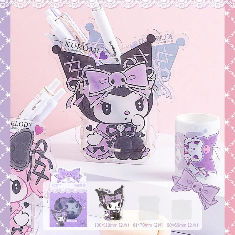 Midnight Melokuro Acrylic Pen Holder