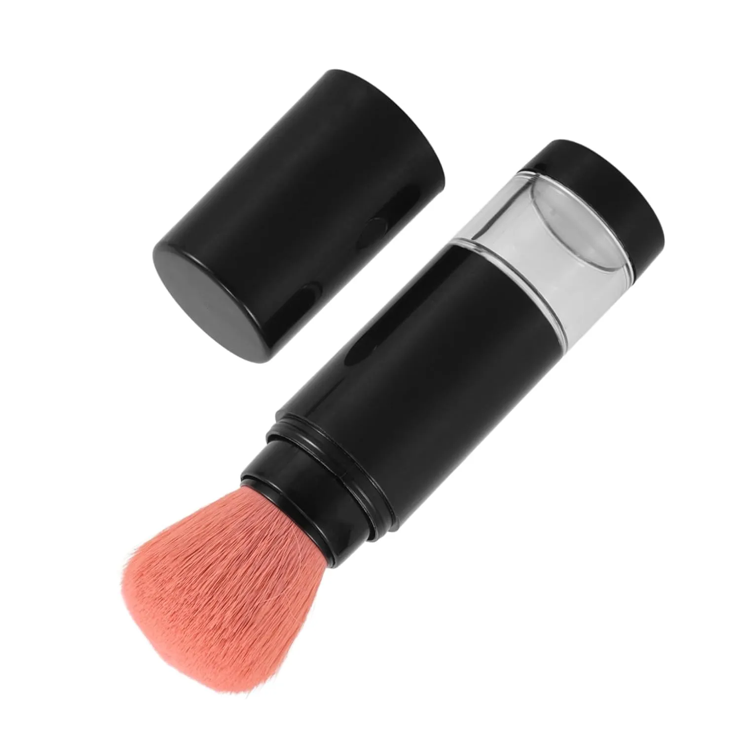 Mikinona Automatic Powder Spray Brush Portable Multifunctional Makeup Applicator for Travel for Blush Powder Application Compact Design with Gentle Bristles for Easy Touchups