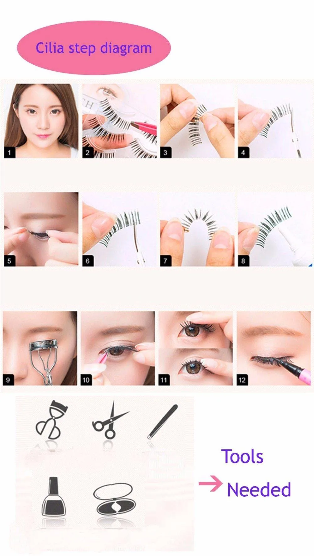 Mikiwi 25mm False Eyelashes